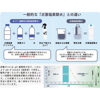 画像3: 除菌水C×7　300mlスプレー（4倍稀釈）