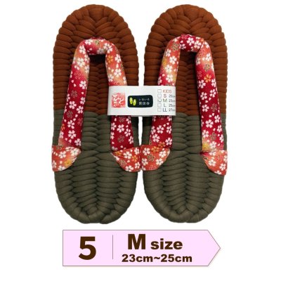 画像6: ふっくら布ぞうり M(23〜25cm)