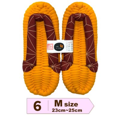 画像7: ふっくら布ぞうり M(23〜25cm)