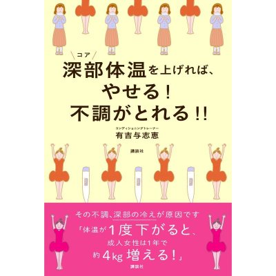 深部体温を上げれば、やせる！不調がとれる！！